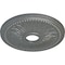Ekena Millwork Bailey Ceiling Medallion (Fits Canopies up to 5 3/4"), 18"OD x 3 3/4"ID x 1 1/2"P, Platinum CM18BIPLS - alternate 2